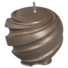 Свеча декоративная Спираль, 5х5,5 см