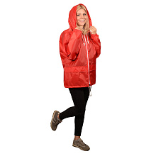 Куртка-дождевик, XL (56-58) (красный), мод. Актив