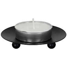 Подсвечник для декоративной свечи, диаметр 9 см