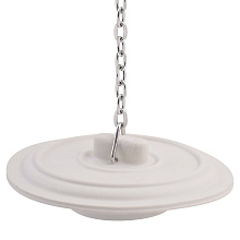 Пробка для ванной с цепочкой, диаметр 38-55 мм