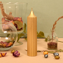 Свеча декоративная Колонна, 16х3,5 см