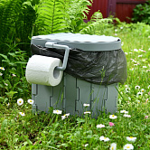Туалет складной туристический WC 28х30х33 см.