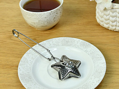 Ситечко для чая "Звезда", 15,5х5,5 см