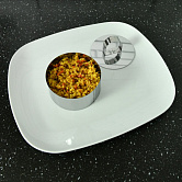 Кулинарная форма Круг с крышкой-прессом, 10х4,5 см