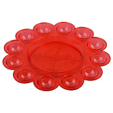 Блюдо для кулича и яиц Пасхальное, диаметр 27см