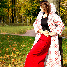 Плащ-дождевик с застежкой женский, 44-48, рост до 170см