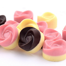 Форма для шоколадных конфет силиконовая Розочки