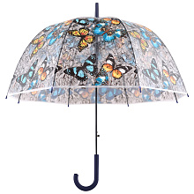 Зонт Бал бабочек, полуавтоматический, диаметр 80 см