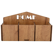 Подставка для чайных пакетиков HOME, 3 секции, 12,5х23х8см