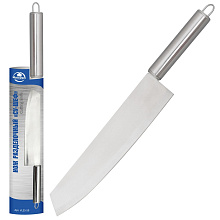 Нож кухонный разделочный Су-шеф, длина 30 см, лезвие 20х4 см