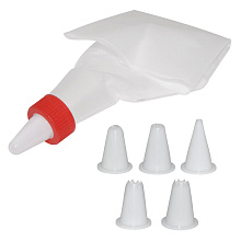 Декоратор для крема с 6 насадками 8 Декоратор для крема с 6 насадками