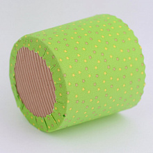 Форма для выпечки кулича бумажная Звездочки. Набор 3 шт. Диаметр 9см, высота 9см.