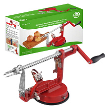 Машинка механическая для очистки и нарезки овощей и фруктов, 31,5х10,5х13 см