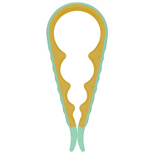 Открывалка для винтовых крышек 4 диаметра, 9х22х2 см, 2цв.