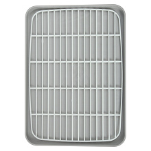 Сушилка с поддоном Оливье по ГОСТу (агат) 32х23х2,5 см.