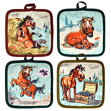 Прихватка Савраска, 17х17 см