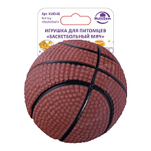 Игрушка для питомцев Баскетбольный мяч, диаметр 6,5 см