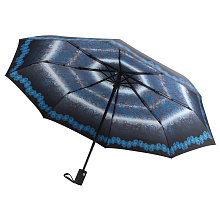 Зонт складной Кружевной узор, автоматический, диаметр 98 см