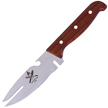 Нож шашлычный, длина 24,5 см, длина лезвия 13,5 см