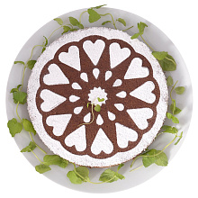 Трафареты для торта, набор 6 шт, диаметр 17,5 см