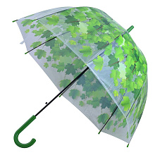 Зонт Листья (полуавтомат), диаметр 80см