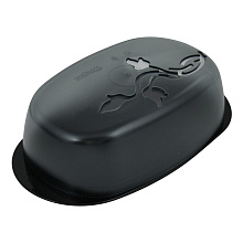 Масленка Basilic (шерл) 19х11х6 см.