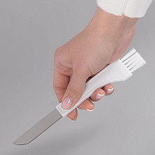 Нож грибника со щеточкой