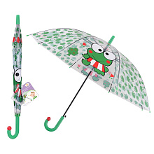 Зонт детский Лягушонок, полуавтоматический, диаметр 80 см