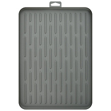 Сушилка для посуды Prestige (дымчато-серый), 38х26х2 см