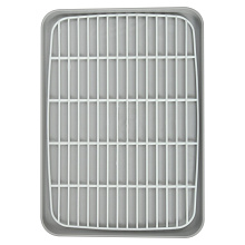 Сушилка с поддоном Оливье по ГОСТу (агат) 32х23х2,5 см.