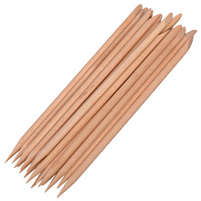 Палочки для маникюра деревянные, 25 шт, 11 см