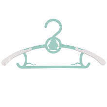 Вешалка раздвижная для детской одежды Пингвин, размер 32-42