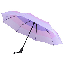 Зонт складной Градиент Сирень, автоматический, диаметр 98 см