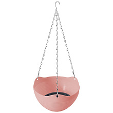 Кашпо подвесное с дренажной сеткой, диаметр 23 см, глубина 12,5 см