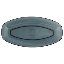 Тарелка Basilic (шерл) 24,5х12,5х2,5 см.