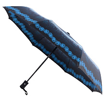 Зонт складной Кружевной узор, автоматический, диаметр 98 см