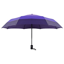 Зонт складной Градиент Сирень, автоматический, диаметр 98 см