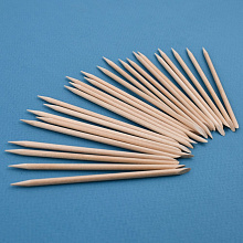 Палочки для маникюра деревянные, 25 шт, 11 см