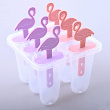 Формы для мороженого Фламинго, 6 ячеек, 12,5х14х11 см