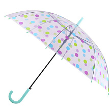 Зонт Горошек, полуавтоматический, диаметр 80 см