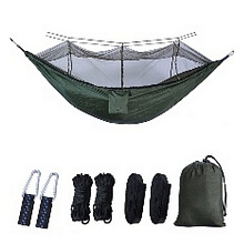 Гамак подвесной с антимоскитной сеткой Турист 250х140 см.