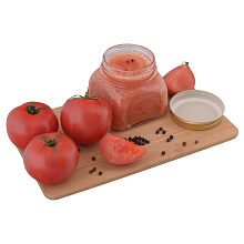 Соковыжималка механическая для томатов, 32х13х30 см