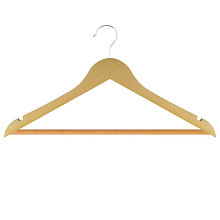 Вешалка-плечики, размер 44-46, набор 5шт.(натур.цв.)