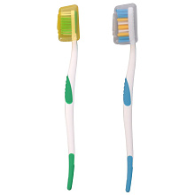 Футляр для хранения зубной щетки Колпачок, набор 5 шт, 3,5х1,8х2 см