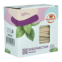 Зубочистки мятные 500 шт.