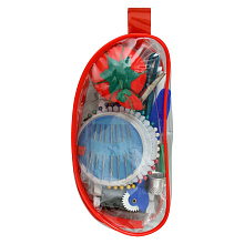 Набор для шитья в чехле 74 предмета, размер чехла для хранения 17х8,5 см