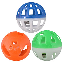 Игрушка для кошек Микс, 3 шт, 3,5 см