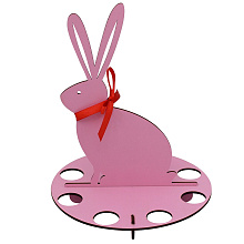 Подставка для яиц «Зайка», диаметр 20 см, высота 26 см