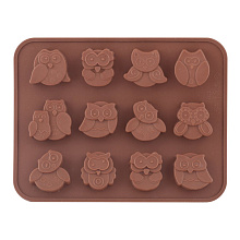 Форма для шоколадных конфет силиконовая Совы