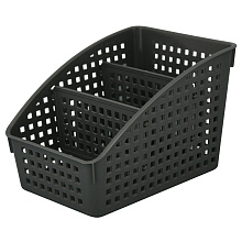 Органайзер «Лофт» с перегородками широкий (серый), 18х13,5х12 см
